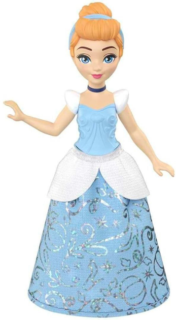 Lalka Mattel Disney Princess Kopciuszek 9 cm HLW73 (194735120888) - obraz 1