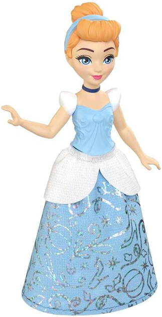 Лялька Mattel Disney Princess Попелюшка 9 см HLW73 (194735120888) - зображення 6