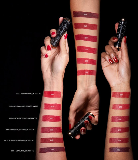 Szminka By Kilian Le Rouge Parfum matowa 250 Devil Rouge 3.5 g (3700550213475) - obraz 7