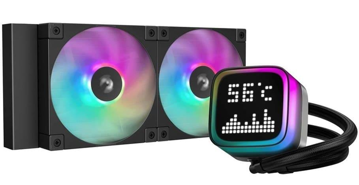 СВО Deepcool LP240 ARGB Black (R-LP240-BKMSNC-G-1) - зображення 1