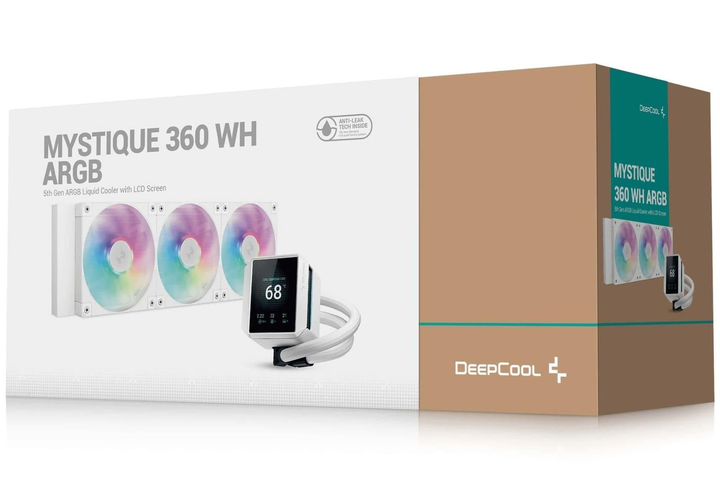 СВО Deepcool Mystique 360 ARGB White (R-LX360-WHDSNMCP-G-1) - изображение 6
