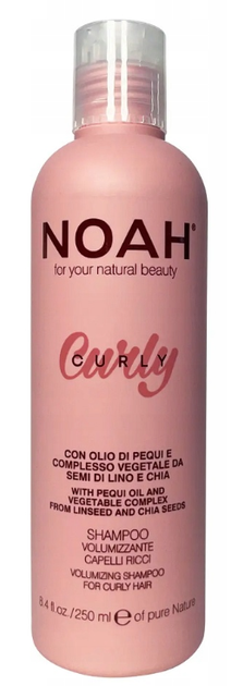 Szampon do włosów kręconych Noah Curly Volumizing 250 ml (8034063522461) - obraz 1