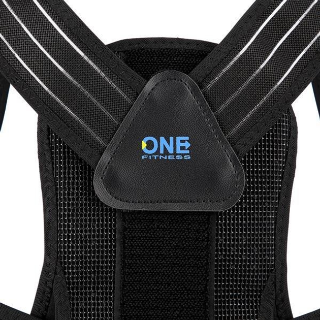 Bandaż One Fitness Korektor postawy regulowany rozmiar L KP207 (5907695537932) - obraz 3