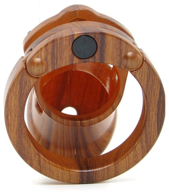 Мужской пояс верности CB 6000 Wood цвет коричневый (08594014000000000) - изображение 2