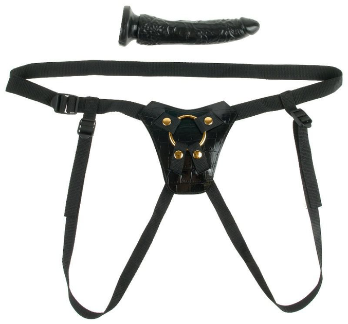 Страпон Fetish Fantasy Gold Designer Strap-On (15544000000000000) - зображення 6