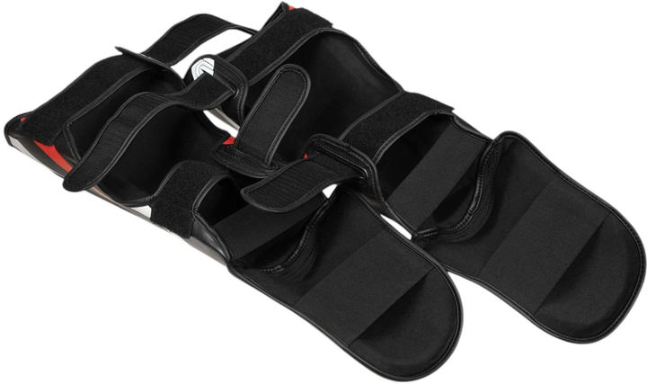 Ochraniacze piszczele i stopy Bushido SP-10v2 XL Black/Red (5902539014525) - obraz 4