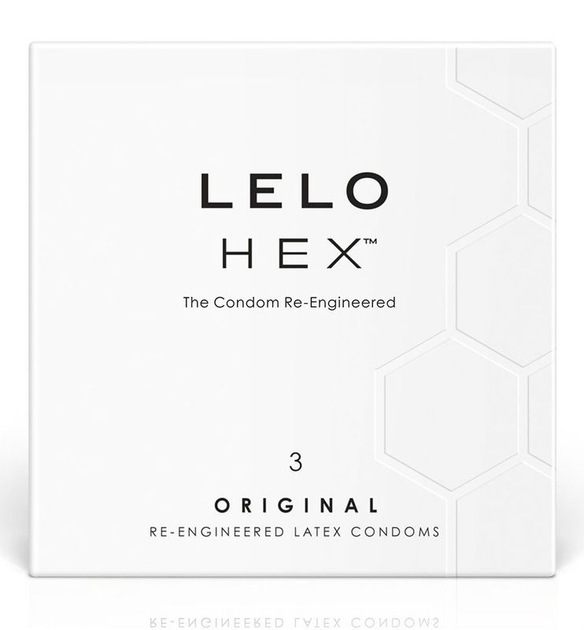 Презервативы Lelo Hex Condoms Original, 3 шт (20009000000000000) – в ...