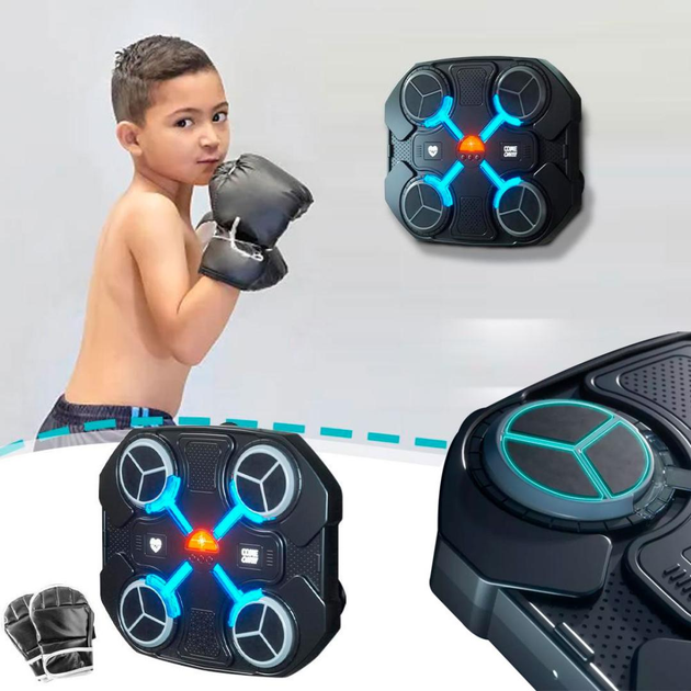 Настенный интерактивный тренажер для бокса Boxing Target с подсветкой и Bluetooth - изображение 3