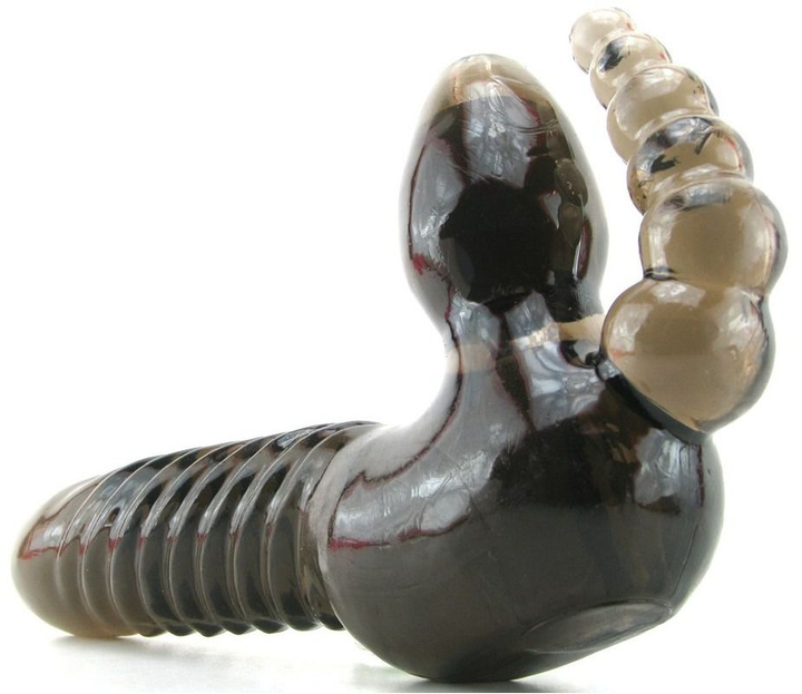 Тройной страпон Strapless Strap-On with Anal Stimulator (08243000000000000) - изображение 6