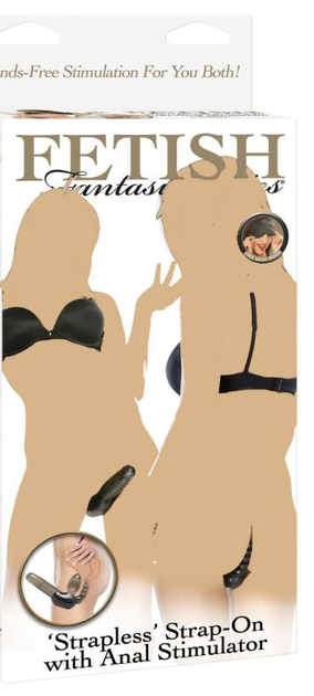 Тройной страпон Strapless Strap-On with Anal Stimulator (08243000000000000) - изображение 7