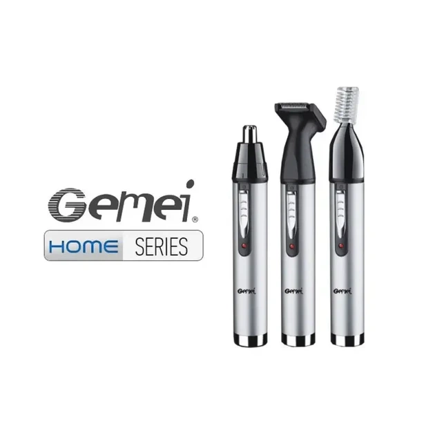 Триммер Gemei GM 3107 3 в 1 для носа, бороды, ушей, бровей - изображение 3
