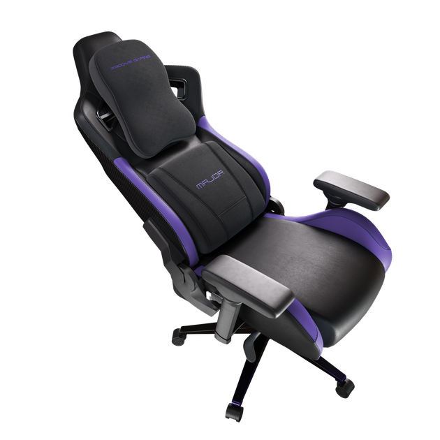Крісло для геймерів Proove Gaming Major Black/Purple - зображення 5