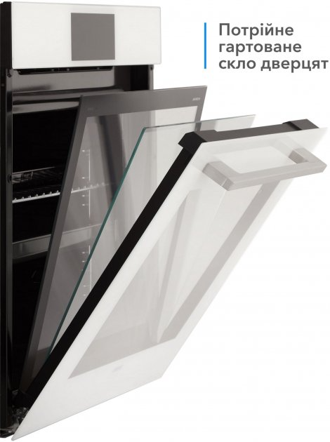 Духова шафа ELEYUS EMMA 6010 WH STL - зображення 4