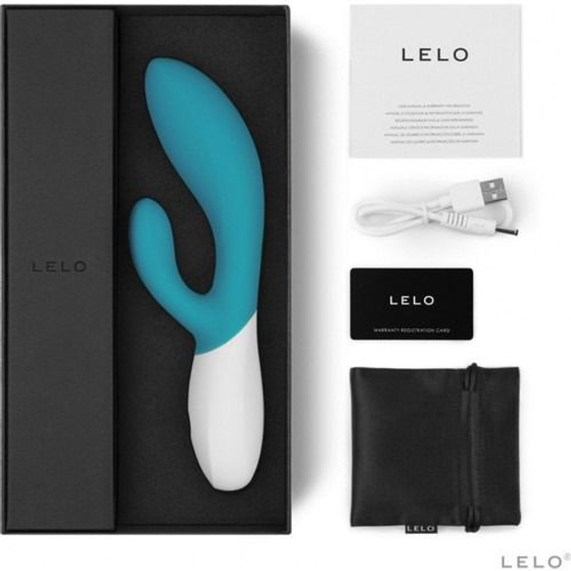 Вибратор Lelo Ina Wave цвет голубой (03676008000000000) - изображение 6