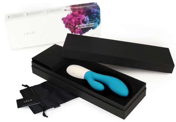 Вибратор Lelo Ina Wave цвет голубой (03676008000000000) - изображение 8