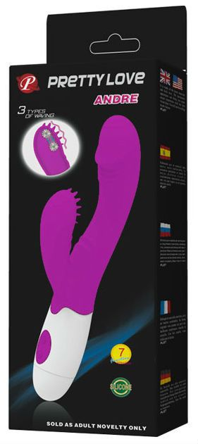 Вибратор Baile Pretty Love Andre Vibrator цвет розовый (18637016000000000) - изображение 14