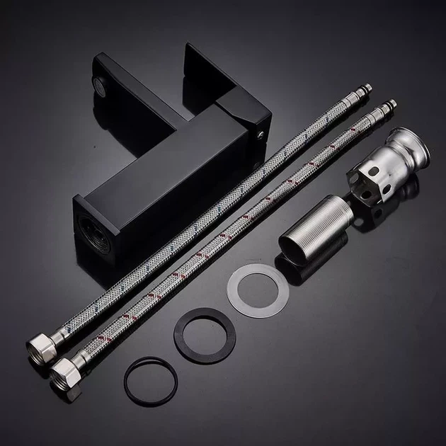 Смеситель для раковины WEZER PRO1-02-BLACK черный - изображение 4