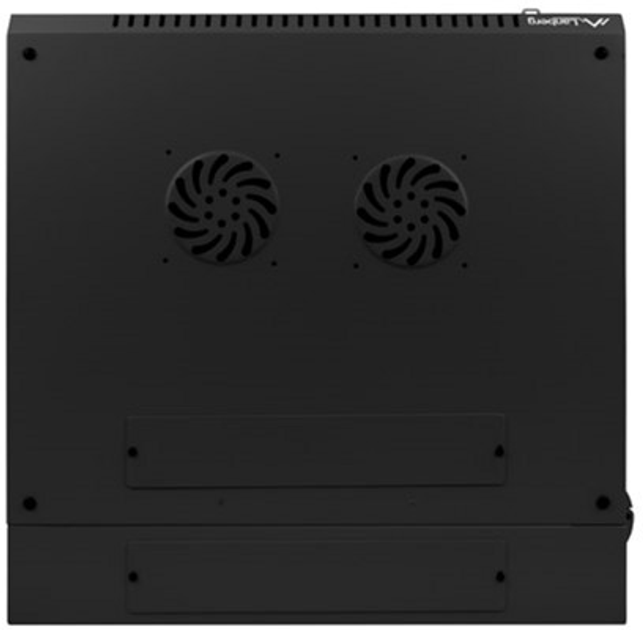 Szafa wisząca serwerowa Lanberg 19" 6U 600x600 Black (WF02-6606-10B) - obraz 6