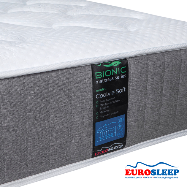 Матрац Eurosleep COOLVIE SOFT - нестандарт за м.кв - изображение 3