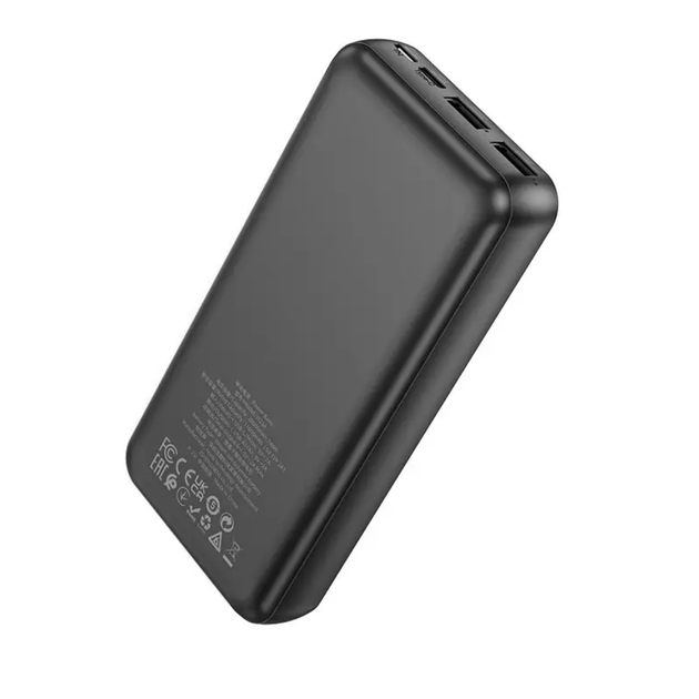 Павербанк HOCO J123A 20000mAh 2USB Черный - изображение 4
