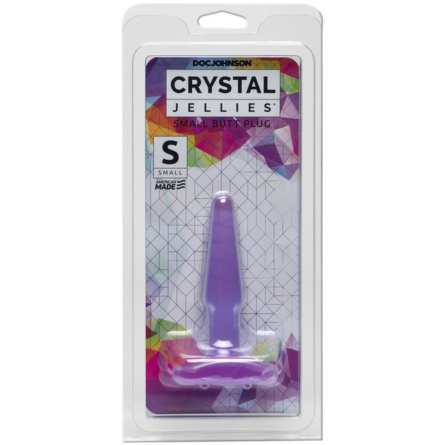 Маленькая анальная пробка-стимулятор Butt Plug Small Pink Jellies цвет фиолетовый (00500017000000000) - изображение 2