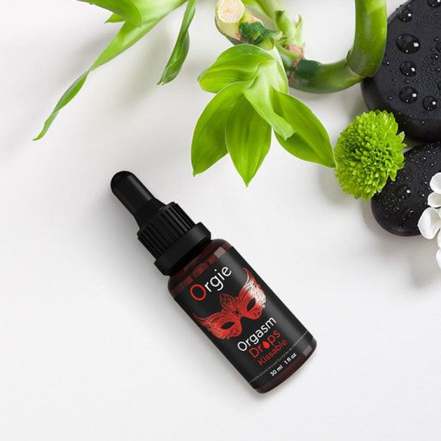 Возбуждающие капли для клитора Orgie Orgasm Drops Kissable со вкусом яблока и корицы, 30 мл (21618000000000000) - изображение 8