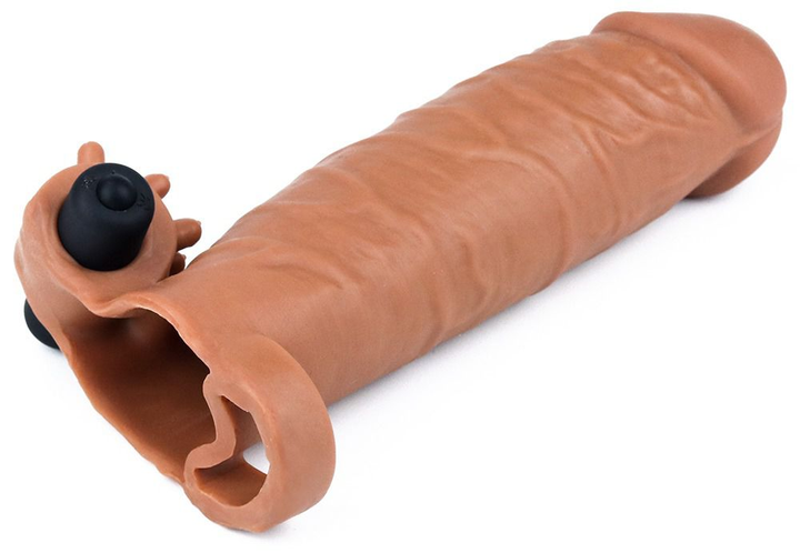 Насадка на пеніс з вібрацією Pleasure X-Tender Series Perfect for 5-6.5 inches Erect Penis (18915000000000000) - зображення 4