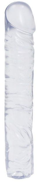 Фалоімітатор Doc Johnson Crystal Jellies Classic 10 inch колір прозорий (+08656041000000000) - зображення 2