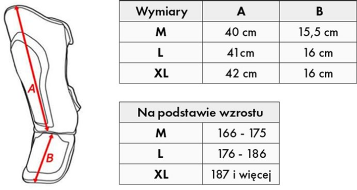 Захист гомілки Bushido SP-10v6 L Black (5902539019537) - зображення 9