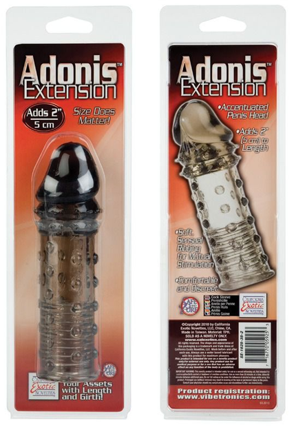 Насадка на пенис Adonis Extension цвет черный (08175005000000000) - изображение 8