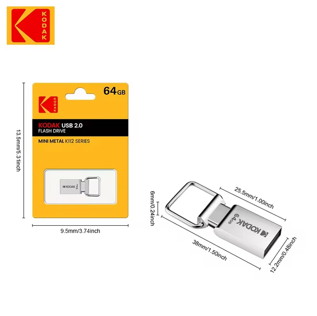 USB Флешка брелок накопитель Kodak K112 64 - изображение 2