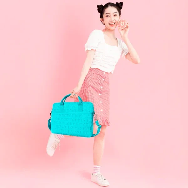 Сумка для ноутбука WIWU Cosmo Slim Case for MacBook 13,3" / 14" Tiffany [91644] - изображение 3