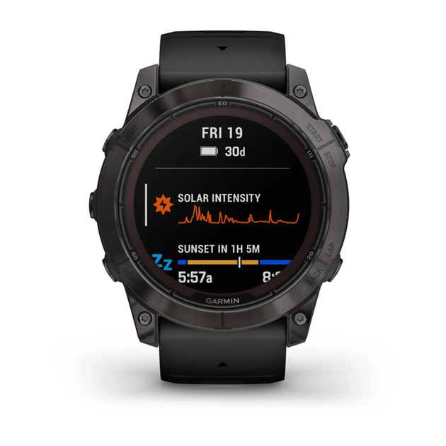 Смарт-часы Garmin Fenix 7X Pro Sapphire Solar Edition Carbon Gray (010-02778-10/11) [86520] - изображение 3