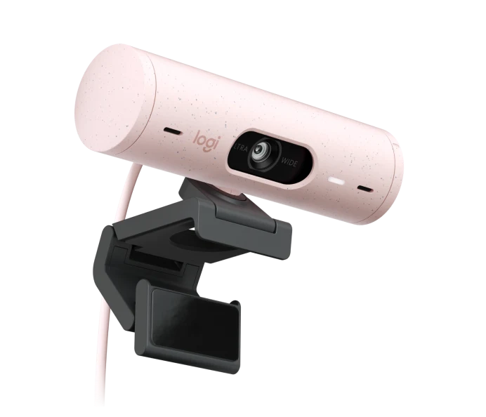Веб-камера Logitech BRIO 500 Rose (960-001421) [75520] - зображення 3
