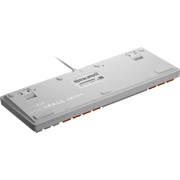 Клавіатура Hator Rockfall 2 Mecha Signature Edition USB White/White/Orange (HTK-521-WWO) [103446] - зображення 5