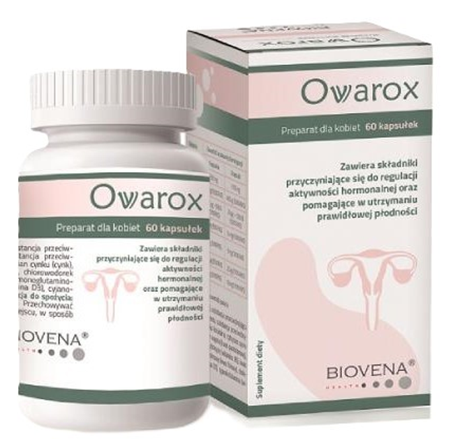 Suplement diety Biovena Ovarox 60 kapsułek (5903111462697) - obraz 1