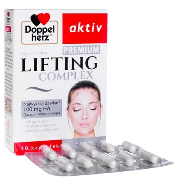 Дієтична добавка Doppelherz Aktiv Lifting Complex Premium 30 капсул (4009932577426) - зображення 1