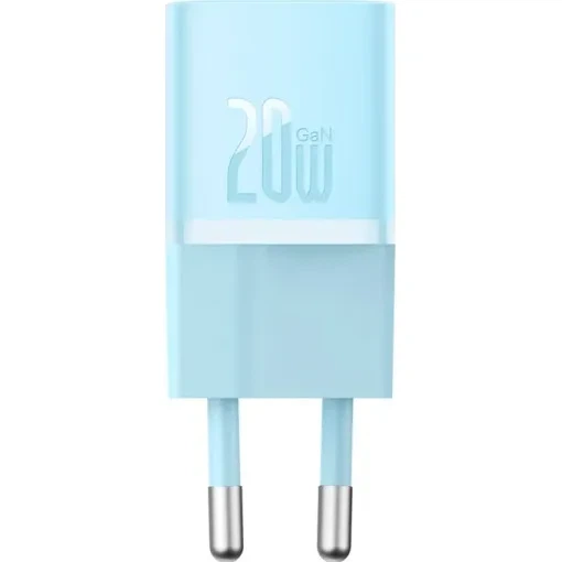 Мережевий зарядний пристрій Baseus GaN5 Fast Charger Mini 1C 20W Blue (CCGN050103) [105943] - зображення 2
