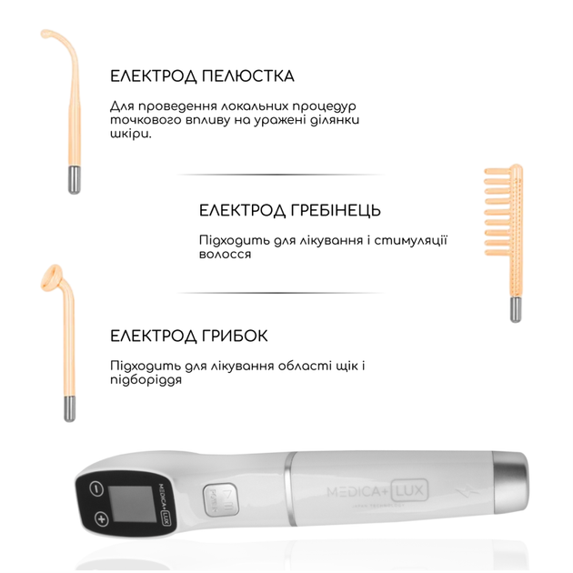 Дарсонваль MEDICA+ Lux Darsoline 8.0 - зображення 4