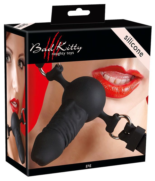 Кляп-страпон Bad Kitty Naughty Toysl (15542000000000000) - зображення 2