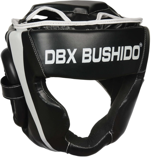Боксерський шолом Bushido ARH-2190 M Black/White (5902539014280) - зображення 3