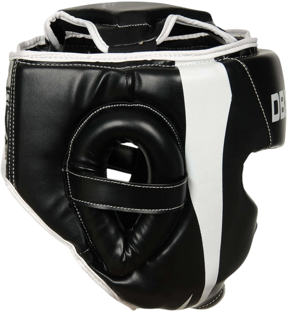 Боксерський шолом Bushido ARH-2190 M Black/White (5902539014280) - зображення 4