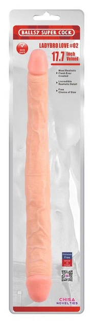Фаллоимитатор двухсторонний Chisa Novelties Ladybro Love #02 (20614000000000000) - изображение 3