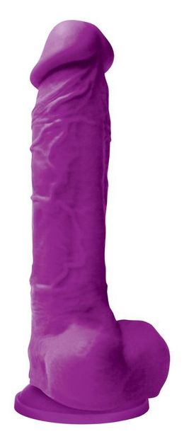 Фалоімітатор NS Novelties Colours Pleasures 8 колір фіолетовий (16687017000000000) - зображення 1