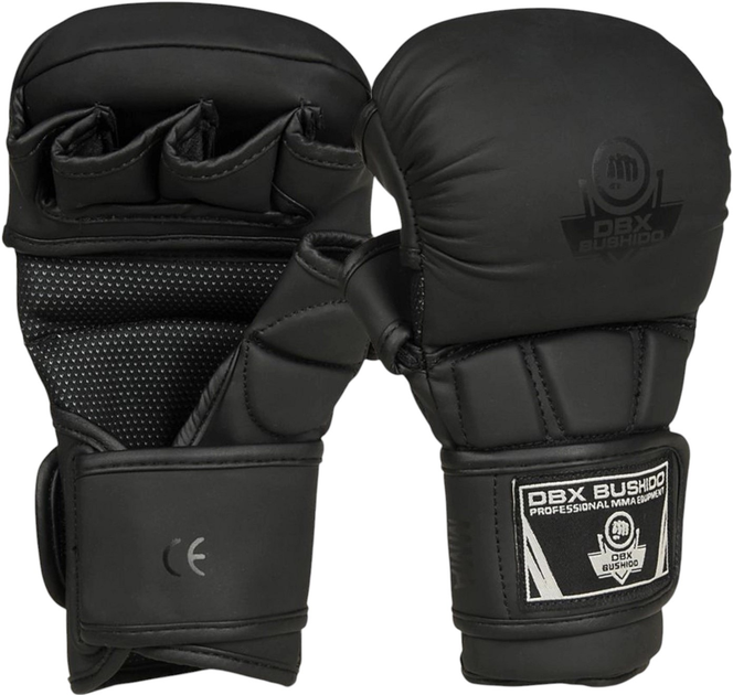 Rękawice MMA Bushido Black Master E1v9 rozmiar M Black (5902539019551) - obraz 1