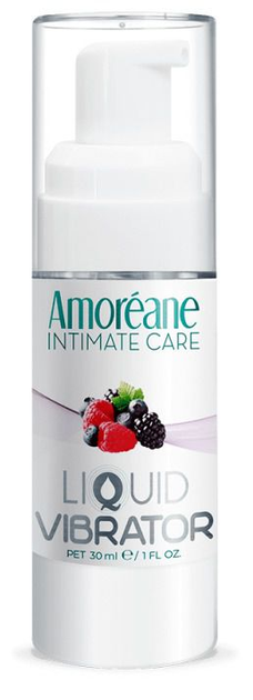 Жидкий вибратор Amoreane Love Med с разными вкусами, 30 мл вкус клубника (21631000000019000) - изображение 1