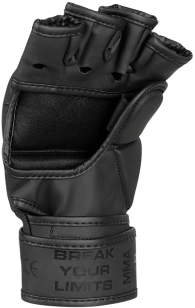 Рукавички ММА Bushido E1v3 розмір M Black (5904639191519) - зображення 6
