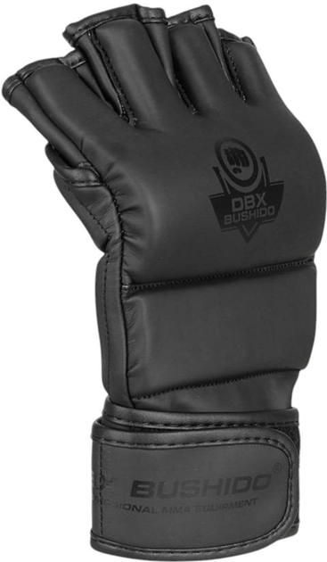 Рукавички ММА Bushido E1v3 розмір M Black (5904639191519) - зображення 8