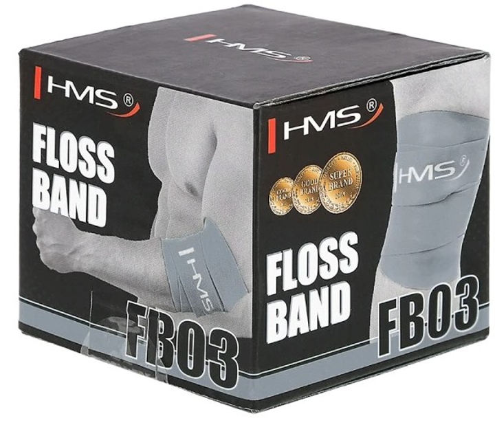 Гумка для тренувань HMS floss band FB03 (5907695537796) - зображення 5