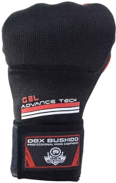 Rękawice owijki Bushido ARK-100017A L/XL Black/Red (5902539011111) - obraz 9